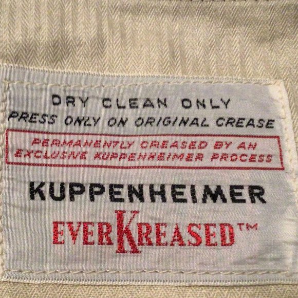 Kuppenheimer - Gray Men's Two Piece Suit Jacket & Pants - Picture 6 of 6